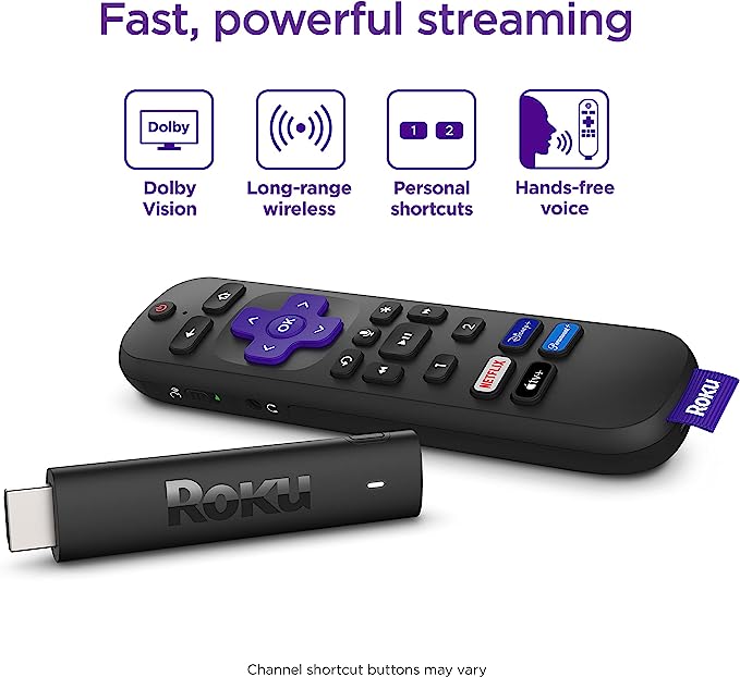 Roku Streaming Stick 4k plus streaming devices